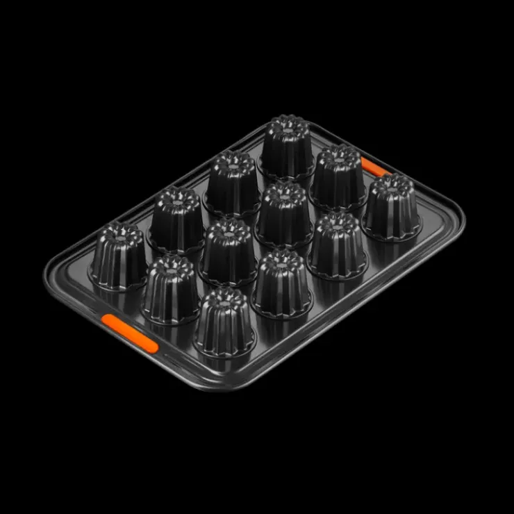 Outlet LE CREUSET Moule Cannelés Anti-Adhésif 12 Empreintes 38,7 x 26,9 cm