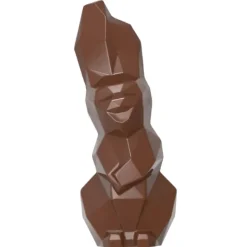 Best CHOCOLATE WORLD Moule Chocolat Aimanté Lapin Origami 15 cm