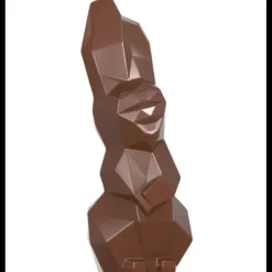 Best CHOCOLATE WORLD Moule Chocolat Aimanté Lapin Origami 15 cm