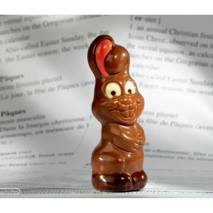 Online CHOCOLATE WORLD Moule Chocolat Aimanté Lapin de Pâques 15 cm