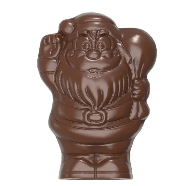 Hot CHOCOLATE WORLD Moule Chocolat Aimanté Père Noël 15 x 10,4 cm