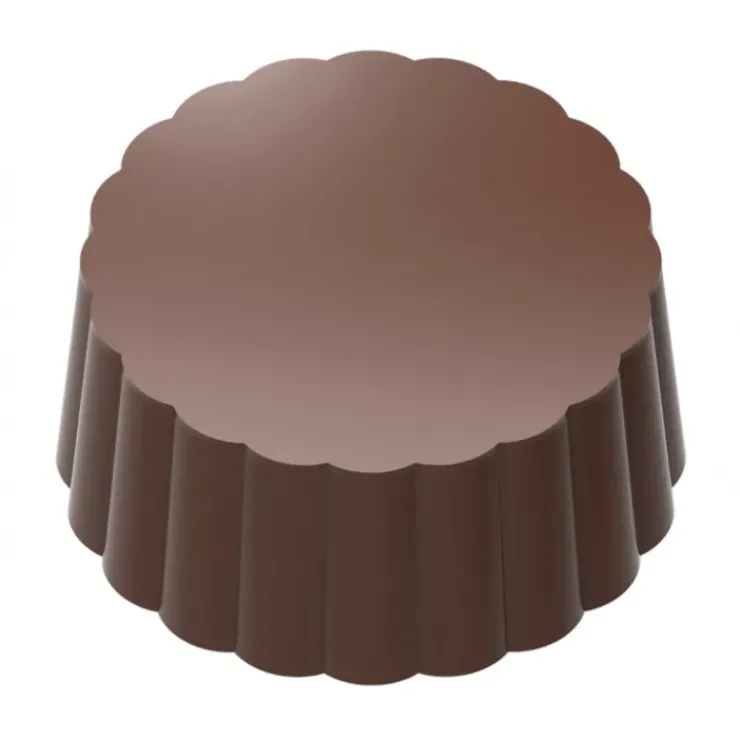 Hot CHOCOLATE WORLD Moule Chocolat Aimanté Rond 3,2 cm (x15)