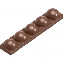 Best CHOCOLATE WORLD Moule Chocolat Barre 5 Billes (x8)