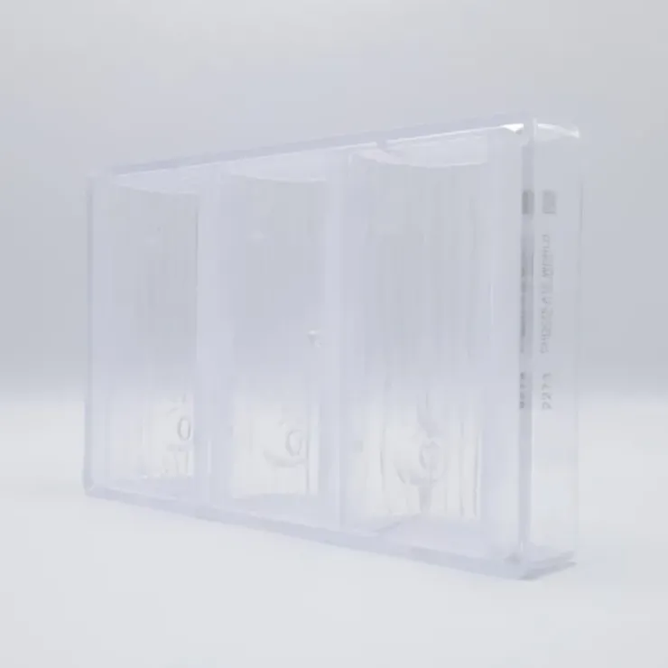 Hot CHOCOLATE WORLD Moule Chocolat Bûche 15,7 cm (x3)