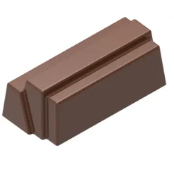 Hot Chocolat Form Moule Chocolat Bûchette Rectangle (x24)