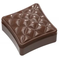 CHOCOLATE WORLD Moule Chocolat Bonbonnière Oreiller Chesterfield 117 mm (x2)