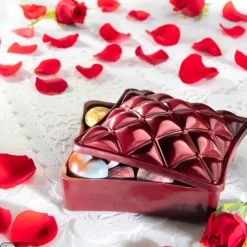 CHOCOLATE WORLD Moule Chocolat Bonbonnière Oreiller Chesterfield 117 mm (x2)