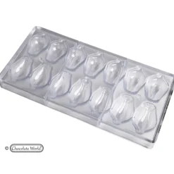 Hot CHOCOLATE WORLD Moule Chocolat Bouton de Rose 14 Cavités