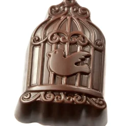 Best CHOCOLATE WORLD Moule Chocolat Cage à Oiseau 34,5 mm (x21)