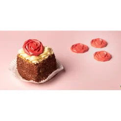 Chocolat Form Moule Chocolat Caraque Rose 4,5 cm (x10)