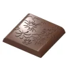 Hot Chocolat Form Moule Chocolat Carré Arrondi Fleur (x18)