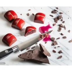 Hot CHOCOLATE WORLD Moule Chocolat Carré Bombé 25,5 mm (x24)