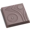 POP CHOCOLAT Moule Chocolat Carré Design (x18)