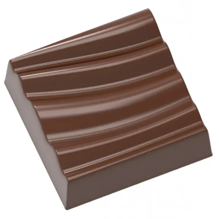 Outlet Chocolat Form Moule Chocolat Carré Ondulation 28.5 mm (x21)