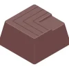 Sale CHOCOLATE WORLD Moule Chocolat Carré Strié (x21)
