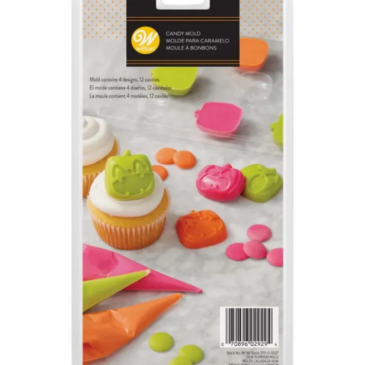 Clearance WILTON Moule Chocolat Citrouilles (x12)