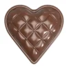 Best CHOCOLATE WORLD Moule Chocolat Coeur Matelassé 33 mm (x18)
