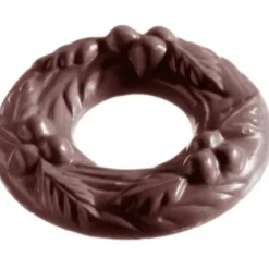CHOCOLATE WORLD Moule Chocolat Couronne de Noël (x10)