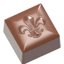 Clearance CHOCOLATE WORLD Moule Chocolat Cube Lys 26x26 mm (x24)