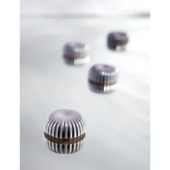 CHOCOLATE WORLD Moule Chocolat Demi Sphère Plissée Evasée 30,5 mm (x21)