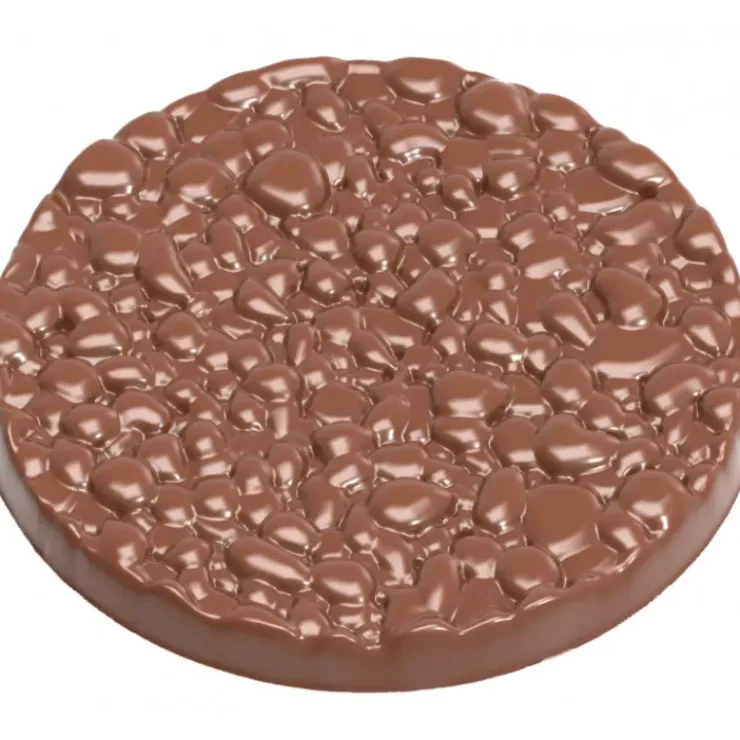 Online CHOCOLATE WORLD Moule Chocolat Disque Riz Soufflé Ø 99,13 mm (x2)