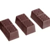 Clearance CHOCOLATE WORLD Moule Chocolat Domino 41 x 21 mm (x24)