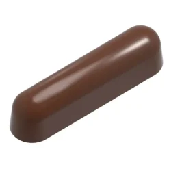 New CHOCOLATE WORLD Moule Chocolat Eclair Snack Bar 7,8 x 1,9 cm (x12)