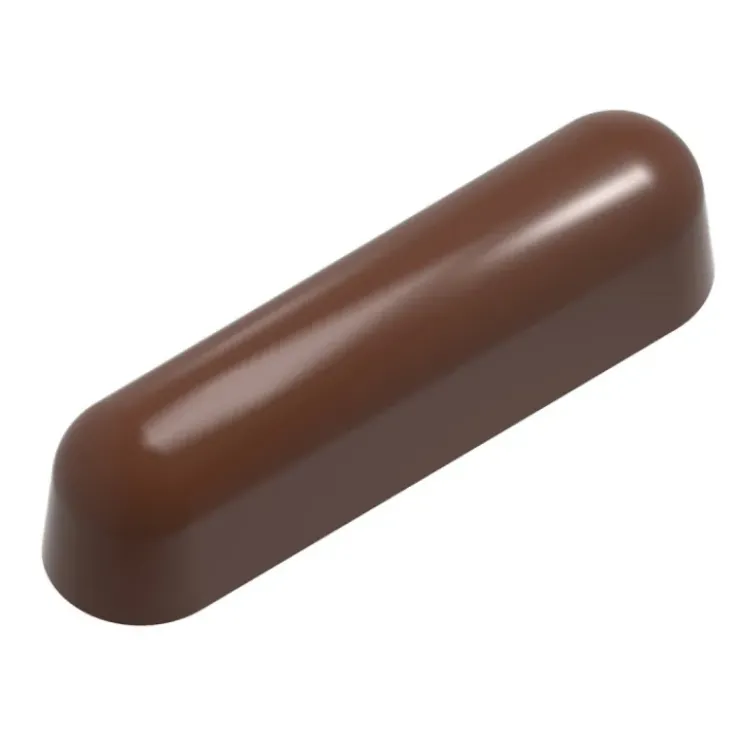 New CHOCOLATE WORLD Moule Chocolat Eclair Snack Bar 7,8 x 1,9 cm (x12)