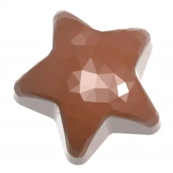 Outlet CHOCOLATE WORLD Moule Chocolat Etoile à Facettes 3,5 cm (x21)