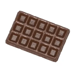 Clearance CHOCOLATE WORLD Moule Chocolat Gaufre de Bruxelles 55 mm (x10)