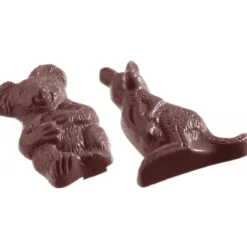 Online CHOCOLATE WORLD Moule Chocolat Kangourou et Koala 60 mm (x12)