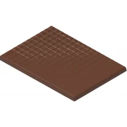 Clearance CHOCOLATE WORLD Moule Chocolat Matinette avec trame 69,5 mm (x6)