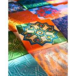 CHOCOLATE WORLD Moule Chocolat Mosaïque Orientale 99,5 mm (x2)