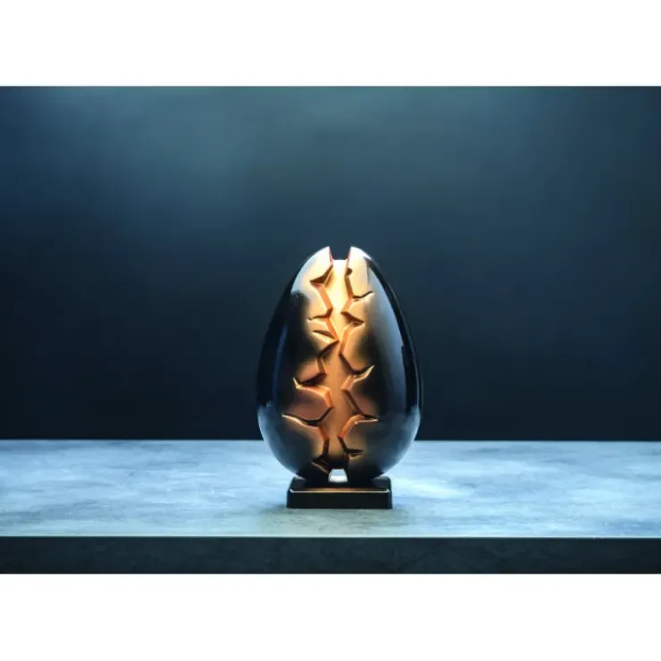 Online PAVONI Moule Chocolat Oeuf Abyss Ø 14 cm x H 21,5 cm (x2)