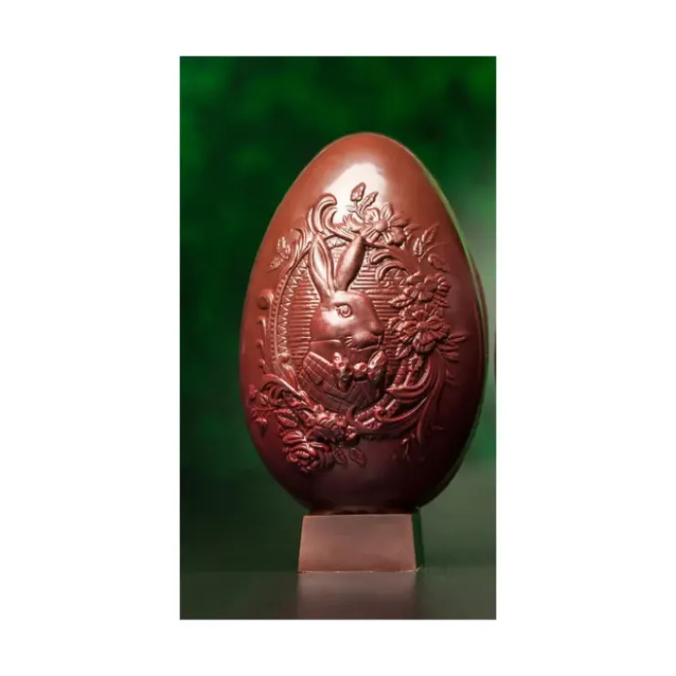 Hot CHOCOLATE WORLD Moule Chocolat Oeuf Lapin 86.5 mm (x6)