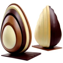 Clearance PAVONI Moule Chocolat Oeuf Level Ø 13 x H 20 cm (x2)