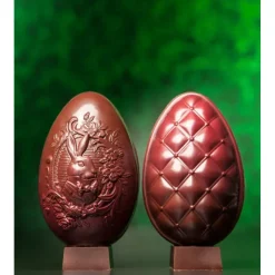 CHOCOLATE WORLD Moule Chocolat Oeuf Matelassé 86.5 mm (x6)