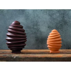 Sale PAVONI Moule Chocolat Oeuf Pagoda 9,8 x 9,8 cm x H 15,1 cm (x2)