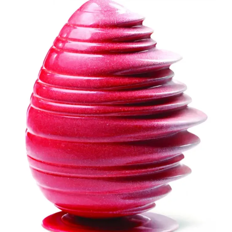 PAVONI Moule Chocolat Oeuf Speed 16,5 x 13,5 cm x H 20 cm (x2)