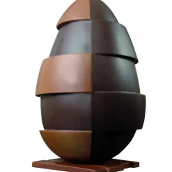 New PAVONI Moule Chocolat Oeuf Split Ø 14 x H 20 cm (x2)