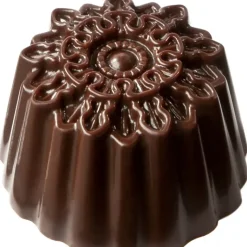 CHOCOLATE WORLD Moule Chocolat Ornement Oriental Rond 30,5 mm (x21)