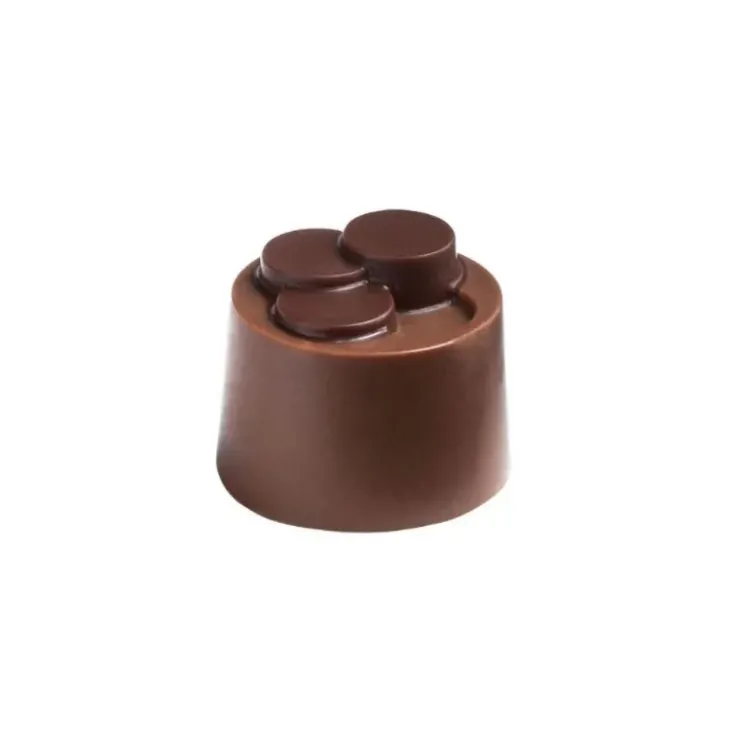 Outlet POP CHOCOLAT Moule Chocolat Pralines Cylindriques Escalier Ø 25 mm (x28)
