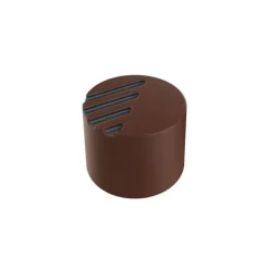 Online POP CHOCOLAT Moule Chocolat Pralines Cylindriques Striées Ø25 mm (x28)