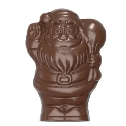 Hot CHOCOLATE WORLD Moule Chocolat Père Noël 8,4 x 6 cm (x4)