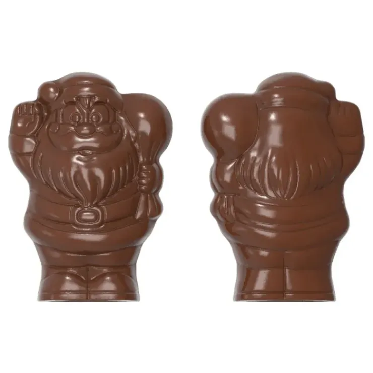 Hot CHOCOLATE WORLD Moule Chocolat Père Noël 8,4 x 6 cm (x4)