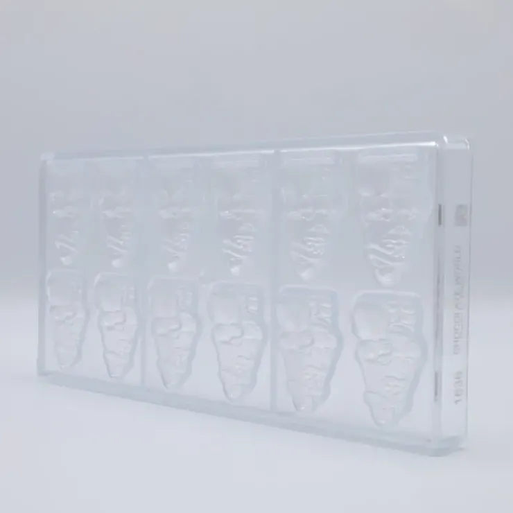 Hot CHOCOLATE WORLD Moule Chocolat Père Noël Joyeux (x6)