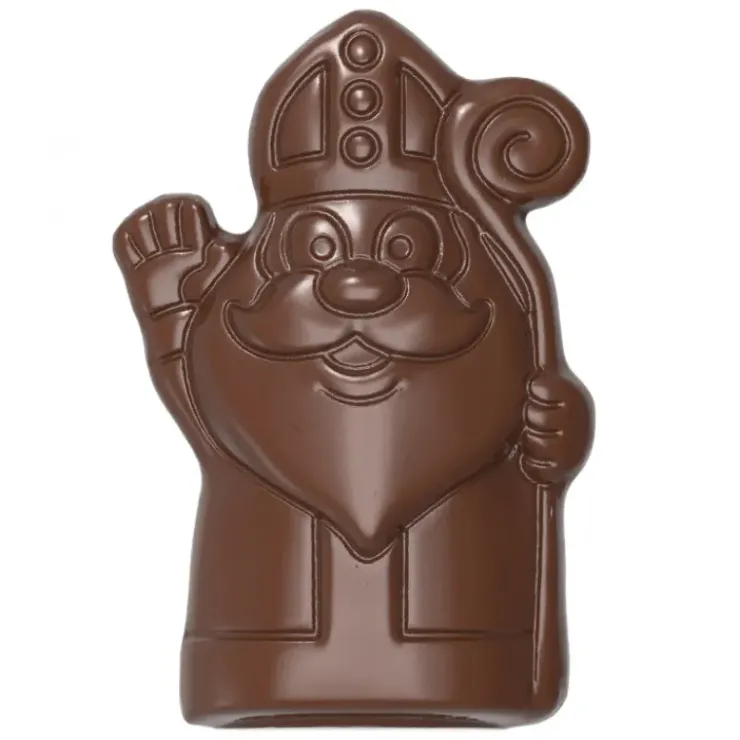 New CHOCOLATE WORLD Moule Chocolat Saint Nicolas 87,5mm (x4)
