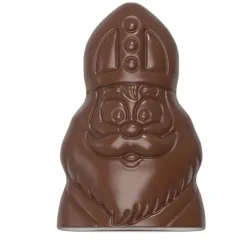 Best CHOCOLATE WORLD Moule Chocolat Saint Nicolas 9,1 x 5,9 cm (x4)