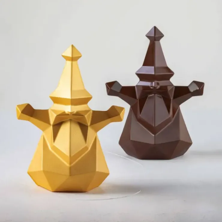 Hot PAVONI Moule Chocolat Santa Hug 15,2 x 11,5 x H 20 cm (x2)