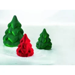 Hot PAVONI Moule Chocolat Sapin de Noël Ø 14,5 x H 18,5 cm (x2)